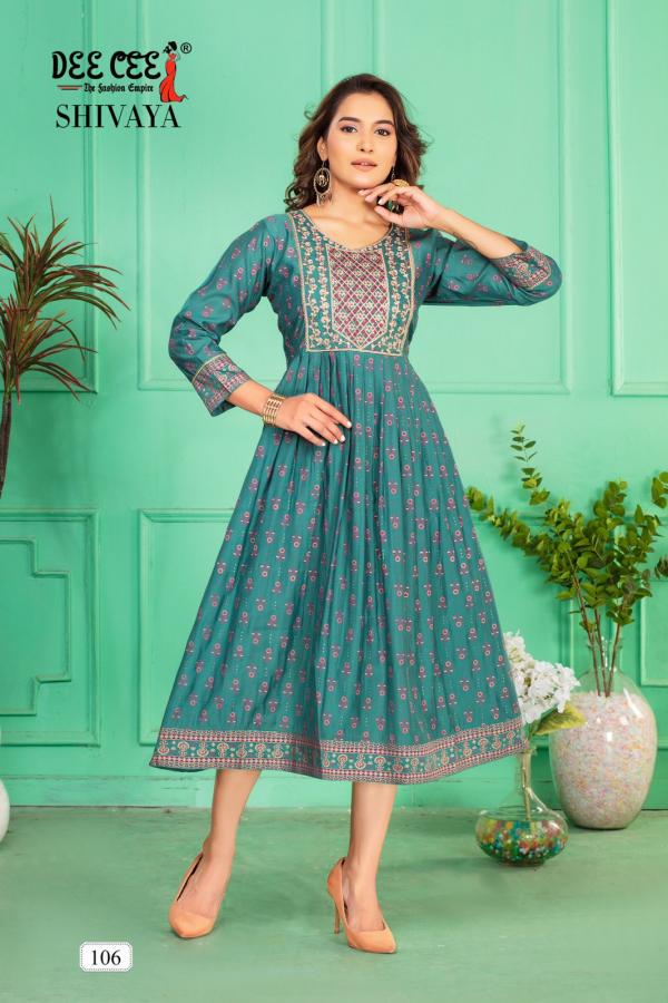 Deecee Shivaya Designer Chanderi Kurti Collection